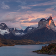 PATAGONIE "beauty,panoramic,del,scenic,america,beautiful,mountain,view,pain"The Torres del Paine National Park sunset view. Torres del Paine is a national park encompassing mountains, glaciers, lakes, and rivers in southern Patagonia, Chile.